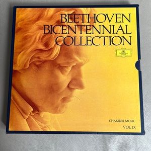 Beethoven Bicentennial Collection-Chamber Music-Vol. IX-5 EX LPs-Grammophon